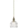 Image de Markslöjd, Suspension, GOTA Pendant 1L Antique Brass/ Clear (E14)