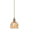 Image de Markslöjd, Suspension, GOTA Pendant 1L Antique Brass/ Amber (E14)