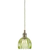 Image de Markslöjd, Suspension, GOTA Pendant 1L Antique Brass/ Green (E14)