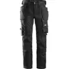 Image de Snickers Workwear, Pantalon de travail, stretch arbejdsbukser m. haengelommer 6241 sort str. 58 (58)