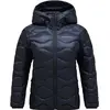 Image de Peak Performance, Femmes, Vestes d'hiver, Sweat à capuche Helium Down, Bleu, Noir, (S)