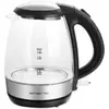 Image de Emerio Bouilloire électrique, Bouilloire électrique, Argent, Transparent, Noir