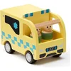 Image de Concept Enfant Ambulance en bois Jouet en bois