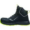 Image de Hultafors, Chaussures de travail, Stiefel SG ADAPT MID Schwarz/Lime, S3L ESD Gr: 43 SOLID GEAR (43)