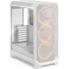Image de Fractal Case Meshify 3 White RGB TG Clear Tint (ATX, mATX, Mini-ITX), Boîtier PC, Blanc
