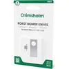 Image de Grimsholm, Machine de jardinage : accessoires, Jeu de lames Honda Miimo 9 pcs. (Tondeuse automatique, Lame de tondeuse + lame de rechange pour machine de jardinage)