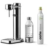 Image de Machine à soda et eau gazeuse Pack Aarke Carbonator 3 Inox + CO2