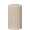 Image de Star Trading, Bougie à LED, LED Pillar Bougie Flamme Stripe (1 x)