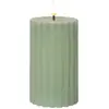 Image de Star Trading, Bougie à LED, LED Pillar Bougie Flamme Stripe (1x)