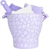 Image de Swim Essentials Jouets de plage Silicone Violet Léopard