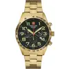 Image de Swiss Alpine Military, Montre, 7047.9114 Chronographe 45mm 10ATM, Or, (Chronographe, 45 mm)