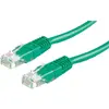Image de Secomp ROLINE Câble de raccordement UTP, RJ45-RJ45 (U/UTP, UTP, CAT5e, 1 m), Câble réseau