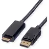 Image de Roline DisplayPort   HDMI (Typ A) (5 m), Câble vidéo, Noir