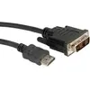 Image de Roline DVI   HDMI (Typ A) (2 m), Câble vidéo, Noir