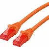 Image de Secomp ROLINE Câble patch UTP, RJ45-RJ45 niveau composant, LSOH (U/UTP, CAT6, 0.50 m), Câble réseau