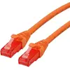 Image de Secomp ROLINE Câble patch UTP, RJ45-RJ45 niveau composant, LSOH (U/UTP, CAT6, 5 m), Câble réseau
