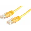Image de Value Câble patch UTP conf. cat. 6, jaune 0,5 m (U/UTP, UTP, CAT6, 0.50 m), Câble réseau