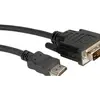 Image de Roline DVI HDMI (Typ A)   DVI HDMI (Typ A) (1 m), Câble vidéo, Noir