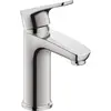 Image de Duravit, Robinetterie de salle de bains, Mitigeur monocommande pour lavabo B.1 S sans vidage à tirette chromé