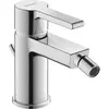 Image de Duravit, Robinetterie de salle de bains, Mitigeur monocommande pour bidet B.2 avec vidage à tirette chromé