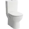 Image de Laufen, Cuvette toilettes + bidet, Combiné WC au sol LUA profond 360x650mm Ab wa od se blanc LCC