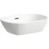 Image de Laufen, Lavabo, Vasque LUA 500x355mm avec trop-plein blanc (355 mm, 500 mm)