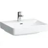 Image de Laufen, Lavabo, Plan de toilette Pro S 55 cm blanc avec revêtement 8109624001041 (465 mm, 550 mm)