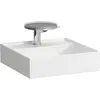 Image de Laufen, Lavabo, Lave-mains KARTELL 460x460mm o ÜL 1 HL-exécution blanc (460 mm, 460 mm)
