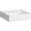 Image de Laufen, Lavabo, KARTELL lave-mains 460x460mm sans trop-plein sans robinetterie blanc (460 mm, 460 mm)