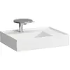 Image de Laufen, Lavabo, Lavabo KARTELL 600x460mm bonde droite ou sol 1 HL-fait blanc (460 mm, 600 mm)