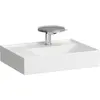 Image de Laufen, Lavabo, Lavabo KARTELL 600x460mm vasque à gauche ou vasque à l'italienne 1 HL-fait blanc (460 mm, 600 mm)