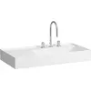 Image de Laufen, Lavabo, Lavabo KARTELL 900x460mm vasque à gauche ou à droite 1 HL-finition blanc LCC (460 mm, 900 mm)