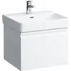 Image de Laufen, Meuble sous-lavabo, Meuble sous-vasque PRO S PRO S 520x390x450mm 1 tiroir graphite (39 x 45 x 52 cm)