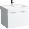 Image de Laufen, Meuble sous-lavabo, Meuble sous-vasque PRO S PRO S 570x390x450mm 1 tiroir graphite (57 x 45 x 39 cm)
