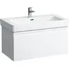 Image de Laufen, Meuble sous-lavabo, Meuble sous-vasque PRO S PRO S 810x390x450mm 1 tiroir graphite (81 x 45 x 39 cm)