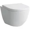 Image de Laufen, Cuvette toilettes + bidet, WC suspendu PRO Chasse d'eau plate 6 l Saillie 530mm blanc LCC