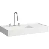 Image de Laufen, Lavabo, Lavabo KARTELL 900x460mm vasque droite o rentr. 3 HL-fixation blanc LCC (460 mm, 900 mm)