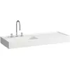 Image de Laufen, Lavabo, Lavabo KARTELL 1200x460mm vasque droite o rentr. 3 HL-fab. blanc LCC (460 mm, 1200 mm)