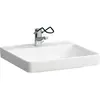 Image de Laufen, Lavabo, Plan de toilette PRO LIBERTY 600x550mm accessible m HL o ÜL blanc (550 mm, 600 mm)