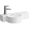 Image de Laufen, Lavabo, Lave-mains VAL 550x315mm 1 HL m ÜL we m ÜL 1 trou de robinetterie (315 mm, 550 mm)