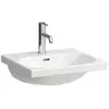 Image de Laufen, Lavabo, Vasque à poser LUA 50x46cm m ÜL 1 HL-A blanc LCC (460 mm, 500 mm)
