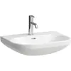 Image de Laufen, Lavabo, lavabo LUA 60x46cm m ÜL 1 robinetterie blanc (460 mm, 600 mm)