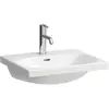 Image de Laufen, Lavabo, Lavabo à poser LUA 55x46cm m ÜL sans trou pour robinet blanc LCC (460 mm, 550 mm)