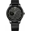 Image de Tommy Hilfiger, Montre, Damon, Noir, (Chronographe, Horloge analogique, 44 mm)