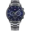 Image de Tommy Hilfiger, Montre, Jameson, Gris, (Chronographe, Horloge analogique, 46 mm)