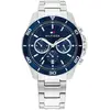 Image de Tommy Hilfiger, Montre, Jordan, Argent, (Horloge analogique, 43 mm)