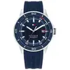 Image de Tommy Hilfiger, Montre, Remy, Noir, Argent, (Horloge analogique, 42 mm)