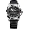 Image de Victorinox, Montre, 242039, Argent, Noir, (Swiss Made, 41 mm)
