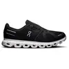 Image de On Running, Hommes, Chaussures de course à pied, Cloud 6 (45), Multicolore, Noir, Blanc