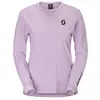 Image de Scott Sports, Femmes, Maillot de cyclisme, Maillot féminin Vertic Pro Mid L/S (S), Noir, Violet, S